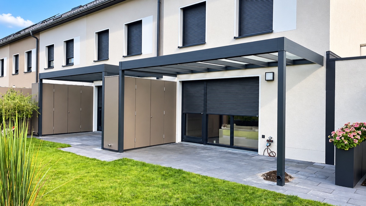 Einblick in eine Terrassenlösung aus der Vistasol-Galerie